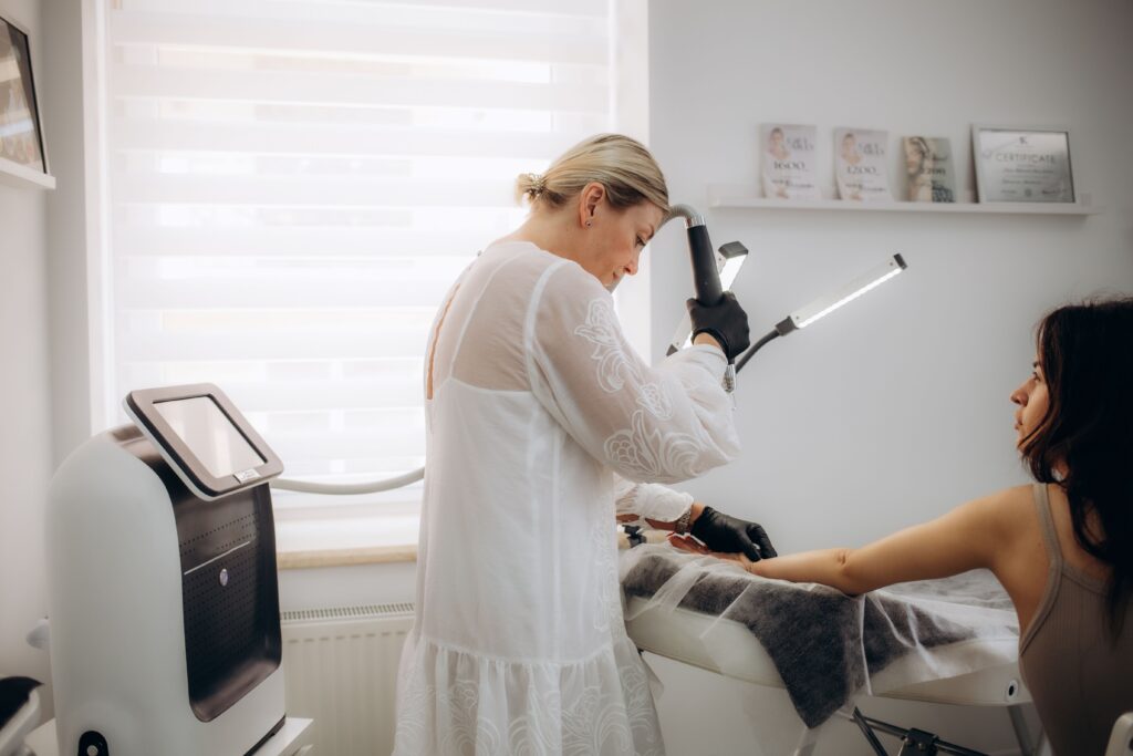 Tattooentfernung mit der Lasermethode in der Stadt Düsseldorf